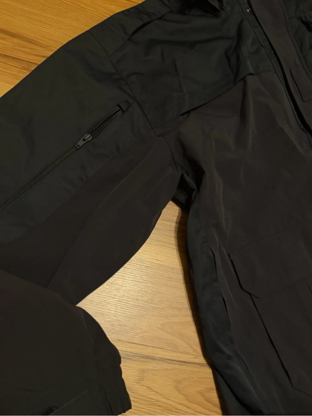 Blauer Black Hooded 9820 Tacshell Jacket